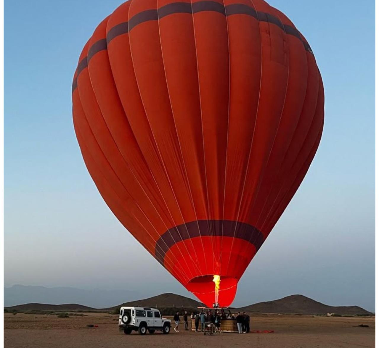 Hot Air Balloon Launch
